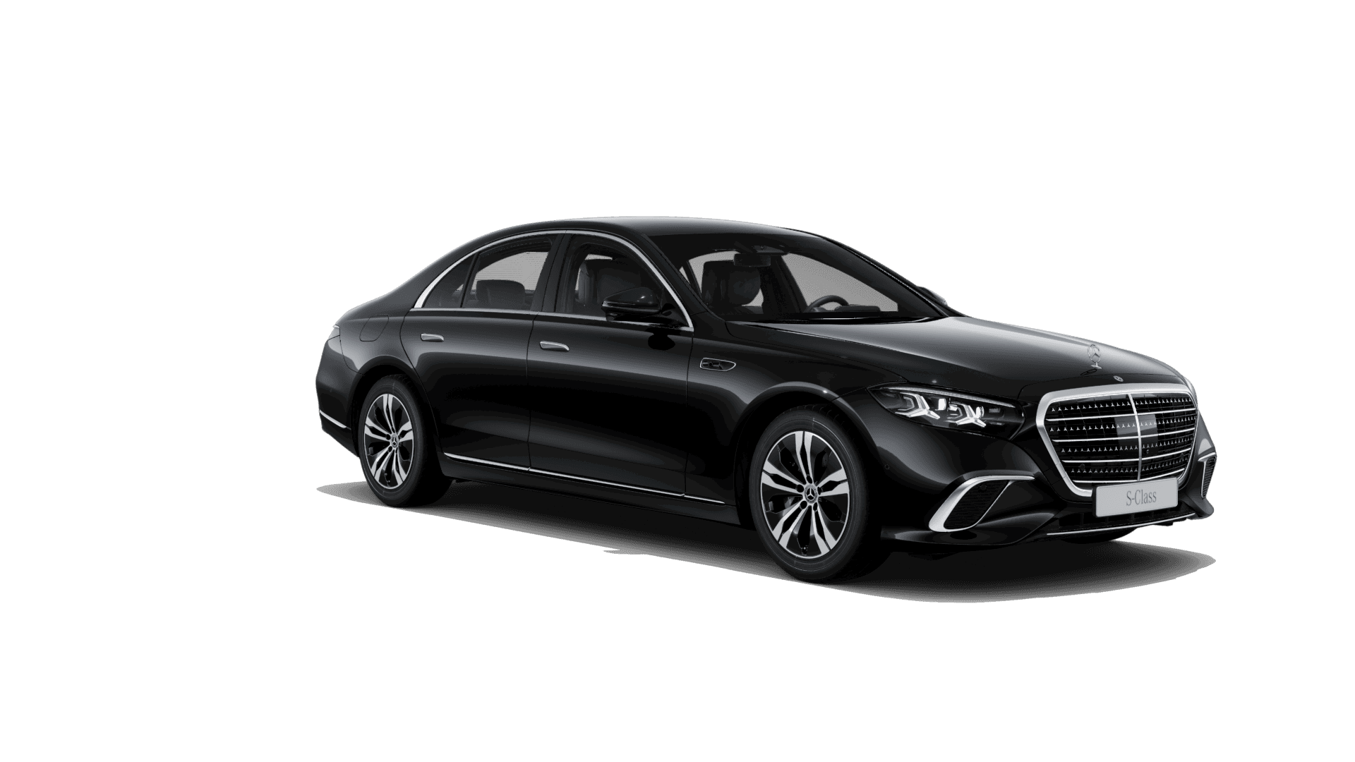 Executive VIP berlina di lusso nera — segmento top — My Rome Driver